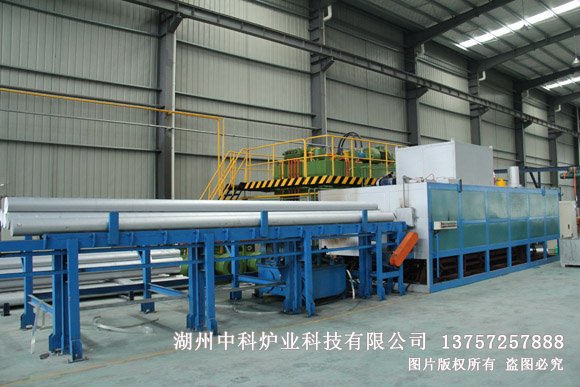 Long rod hot shear furnace