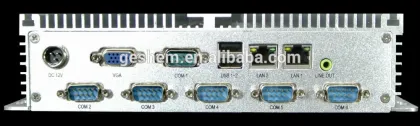mini fanless industrial personal computer
