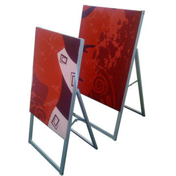 Fabric poster board, sign stand