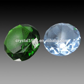 Wholesale optical glass engraved glass craft factory pink green blue custom color k9 crystal diamond