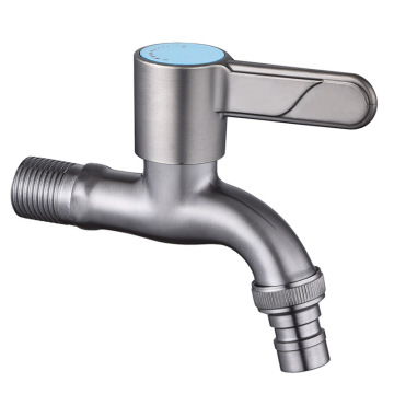 Gun Metal Finish 304 Stainless Steel Quick Open Bathroom Faucet