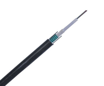 Central Multi Mode Outdoor 8 / 12 Core Fiber Optic Cable Cable With Pe / Pvc Sheath
