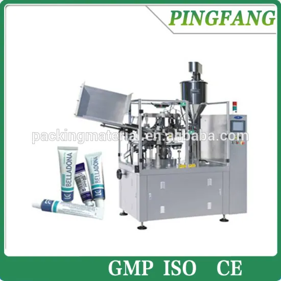 New type RGF-80Z-B High speed Tube filling sealing machine for mental tubes