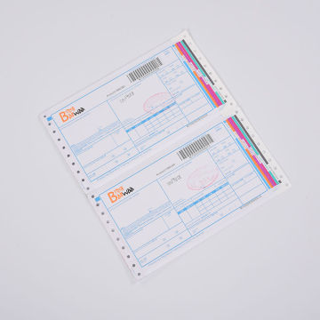 Customized carbonless copy paper airway bill