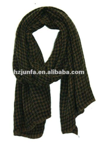 fashional pretty super elegant warm cozy popular knit plaid scarf