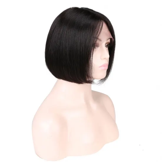Fast Shipping 100% Natural Human Hair Wigs,8-16inch Bob Wigs Human Hair Lace Front wig,Remy Hair Wigs For Black Women