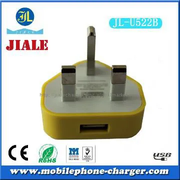 3 pin for UK charger