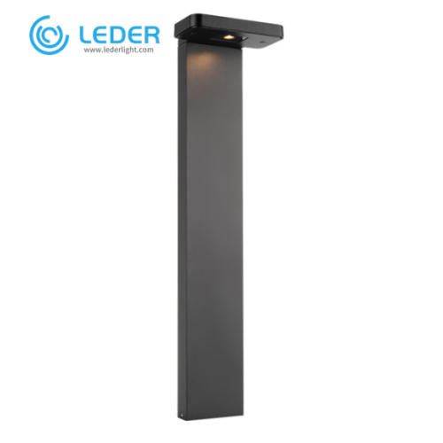 LEDER 7W Waterproof Aluminum Bollard Light Fixture