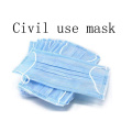 Masque de protection respirant anti-buée à trois couches anti-buée