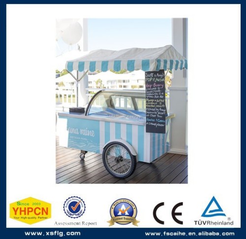 Gelato push cart/Gelato display cart