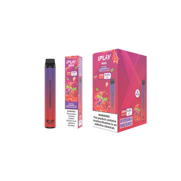 High Quality I Play Max 2500 Wholesale Vape