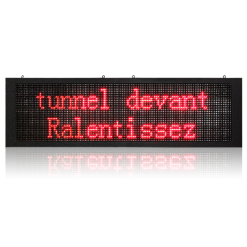 4.4 meter led display bericht buitenborden