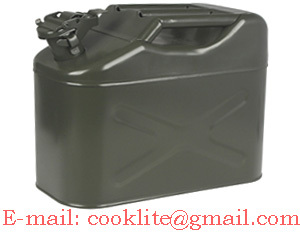 10L American / European Metal Jerry can / Wedco Style Military Fuel Can