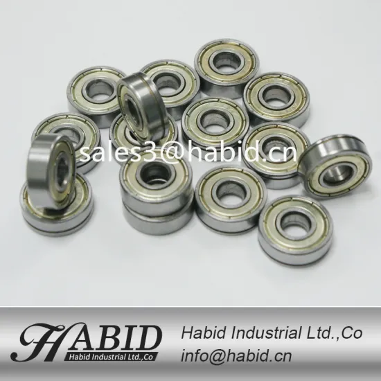Chrome and carbon steel 8*22*7mm ball bearing 608zz 608-2rs