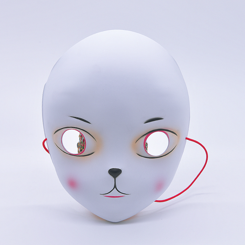 Cute Fox Spirit Anime PVC Mask