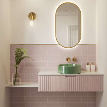 Wear Resistant SPC Wall Panel Modern Clinical Design
