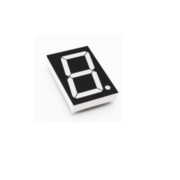 1,2 inch single cijfer 7 segment PCB gebaseerde LED -display