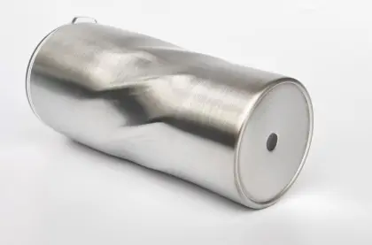 Curve Twist Tumbler Stainless Steel Travel Car Mug