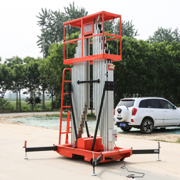 Battery powered 220V mobile electric scissor lift self-propelled hydraulic scissor lift platform table