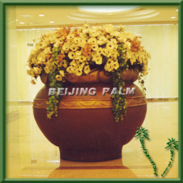 fiber glass planter,large flower pot,garden flower pot