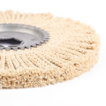 Roue de polissage en laiton sisal roue de polissage de corde pure