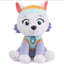 Cute sports white Wolf plush toy