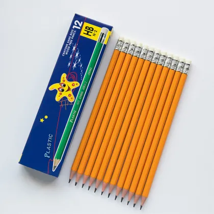 High Quality Custom Brand Wooden Graphite Lead HB Pencil