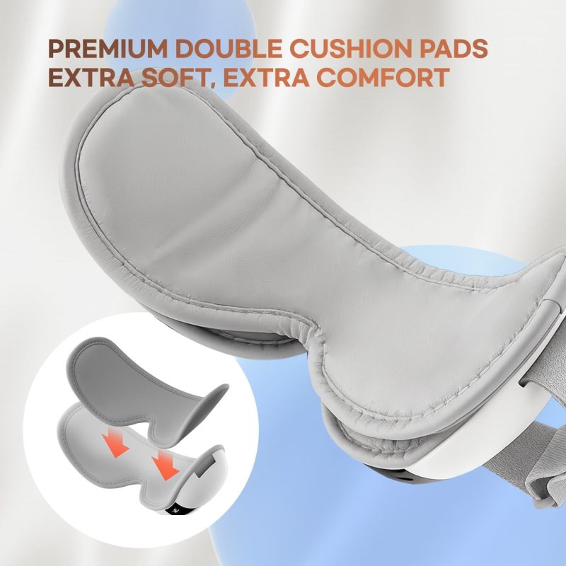 VitalCare Quiet Eye Massager, Heat & Cooling, Heated Eye Sleep Mask