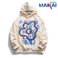 Sudadera con capucha de ajuste relajado perfecto para capas en otoño