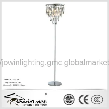 modern iron modern crystal floor light