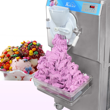 Hot Selling Large Capacity Commercial Gelato & Hard Ice Cream Machine - Italian Ice