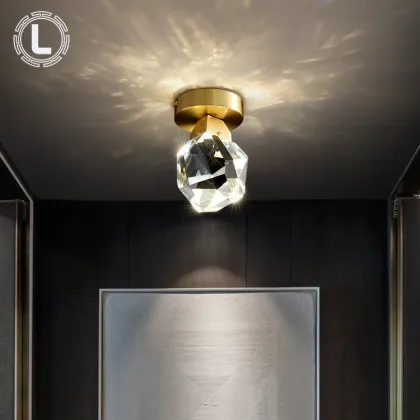 Modern LED Luxury K9 Crystal Designer Ceiling Light