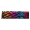 Tastiera da gioco RGB Mechanical Mechanical con 104Key