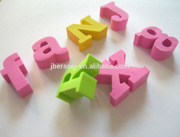 promtoional kids gift alphabet eraser