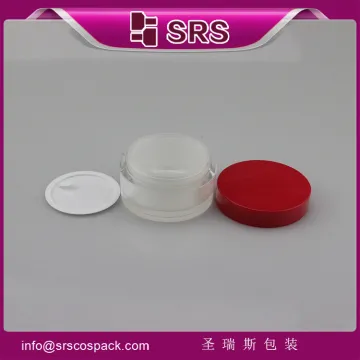 J021 round shape cosmetic jar, empty free nail acrylic free samples