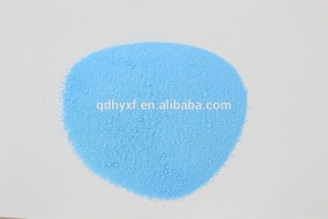 Washing powder blue color