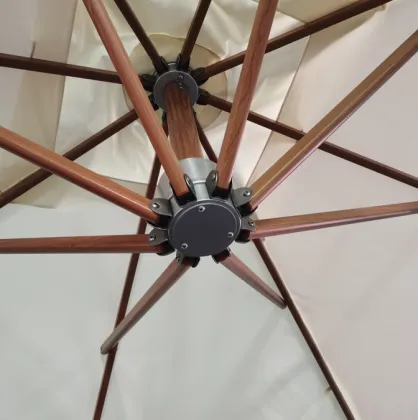 Custom Logo Outdoor Parasol Umbrellas and Cantilever Garden Umbrellas