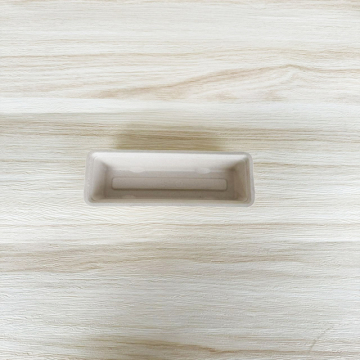 Bagasse A16 Snack tray 202x73x31mm