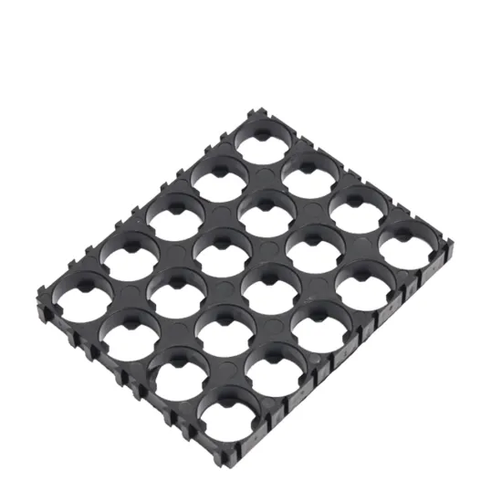 High Temperature Resistant 4x5 18650 Battery Gaskets and Plastic Brackets for Lithium Batteries