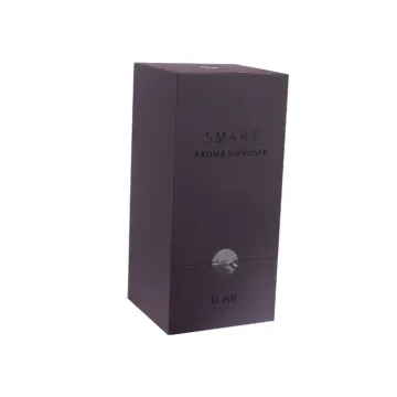 Luxury cardboard packaging candle gift Clamshell box