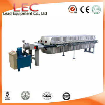 High Temperature Hydraulic Cast Iron Sludge Dewatering Filter Press