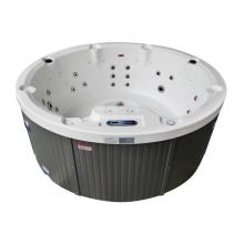 7 Persons Hot Tub Classical Round Hot Tub Massage Outdoor Spa Supplier