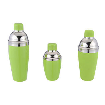 Colorful stainless steel cocktail shaker