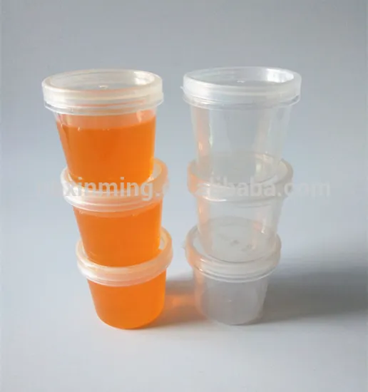 China factory wholesale transparent plastic ice cream cup