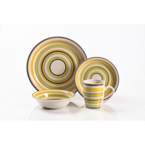 COLORFUL HANDPAINTED  TABLEWARE DINNER SET DINNERWARE