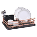 dish rack drainer with tray