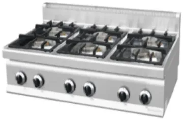 Built-in 5 Burners Gas Stove Cooking Gas Cooktop Tempered Glass Gas Hob Gas Ghk126-E