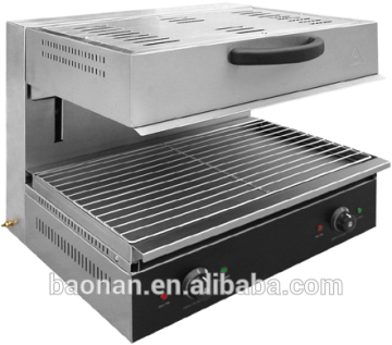 The electric lift-up salamander oven