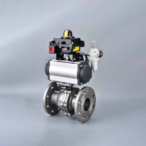Three Piece 2inch Pneumatic Actuated Ball Valve