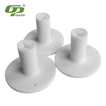 Professional Golf Rubber Tees White Brown